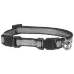 Cat collar with two buckles, reflective