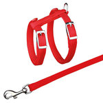 Cat harness with leash, nylon, 22–42 cm/10 mm, 1.25 m
