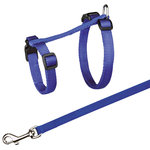 Cat harness with leash, XL, nylon, 34–57 cm/13 mm, 1.20 m