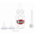 Set Biberón Cachorros, 120 ml, Translúcido-Blanco