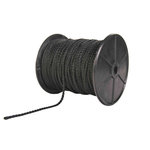 Fixing cord, 100 m, black