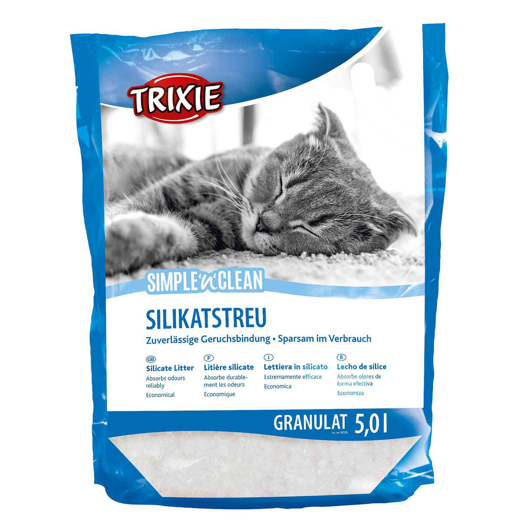 Simple'n'Clean Silicate Litter, granulate, 8 l