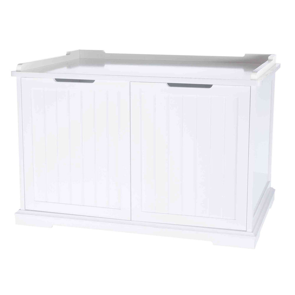 Cat House for cat toilets XL, 51 cm, white