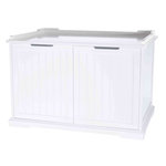 Mueble de Baño Cat House XL, 75 × 51 × 53 cm, Blanco