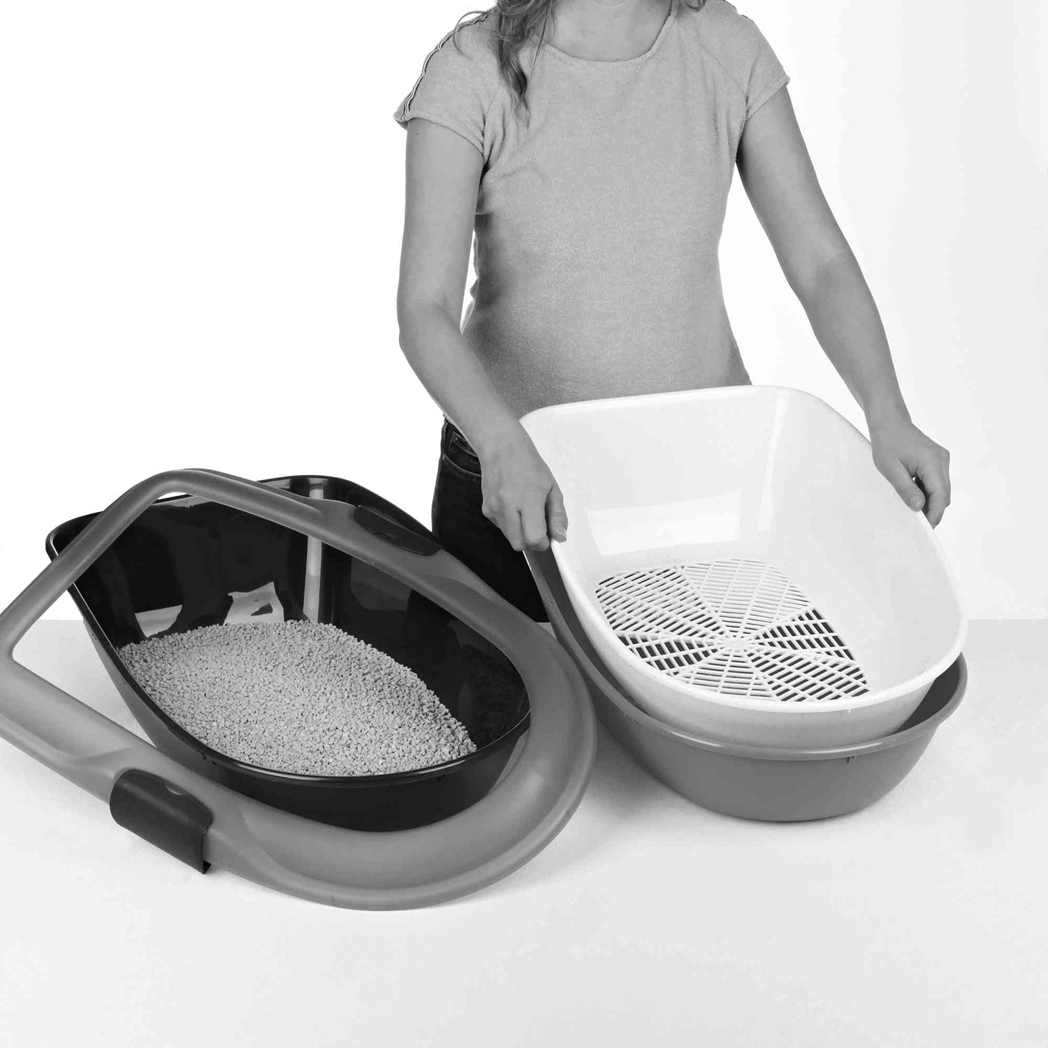 Trixie berto cat litter tray deals