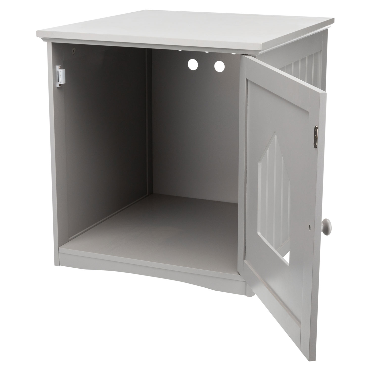 Casa Para Wc Gatos 49 51 51 Cm Gris