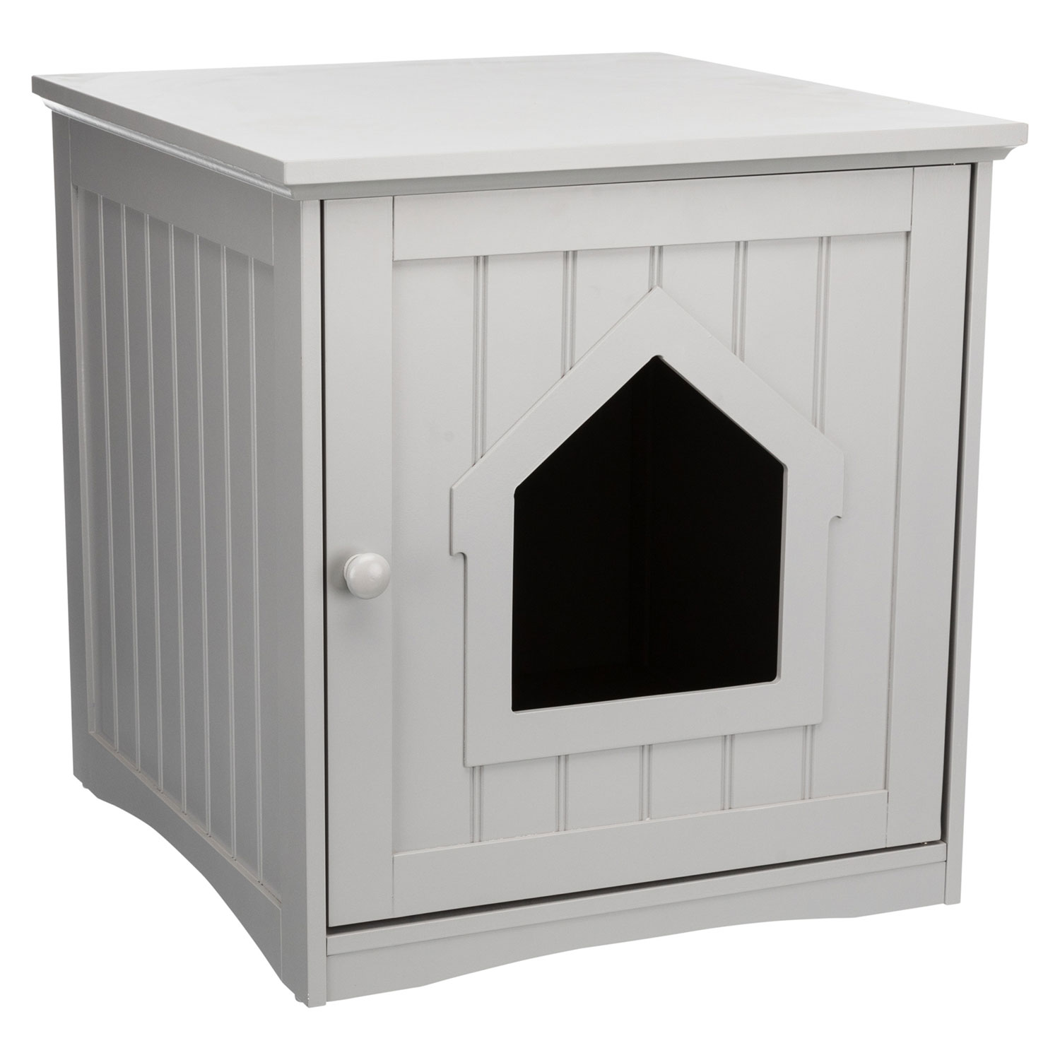 Casa Para Wc Gatos 49 51 51 Cm Gris