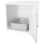 Mueble de Baño Cat House, 49 × 51 × 51 cm, Blanco