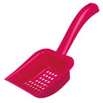 Litter scoop for silicate litter, pearls, L