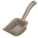 Litter scoop for silicate litter, pearls, L