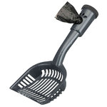 Litter scoop with dirt bags, M: 38 cm