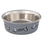 Stainless steel bowl with plastic coating, 0.3 l/ø 12 cm