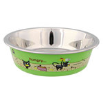 Stainless steel bowl with plastic coating, 0.25 l/ø 12 cm