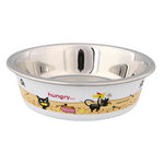 Stainless steel bowl with plastic coating, 0.25 l/ø 12 cm