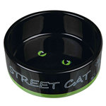 Ceramic bowl Street Cat, 0.3 l/ø 12 cm