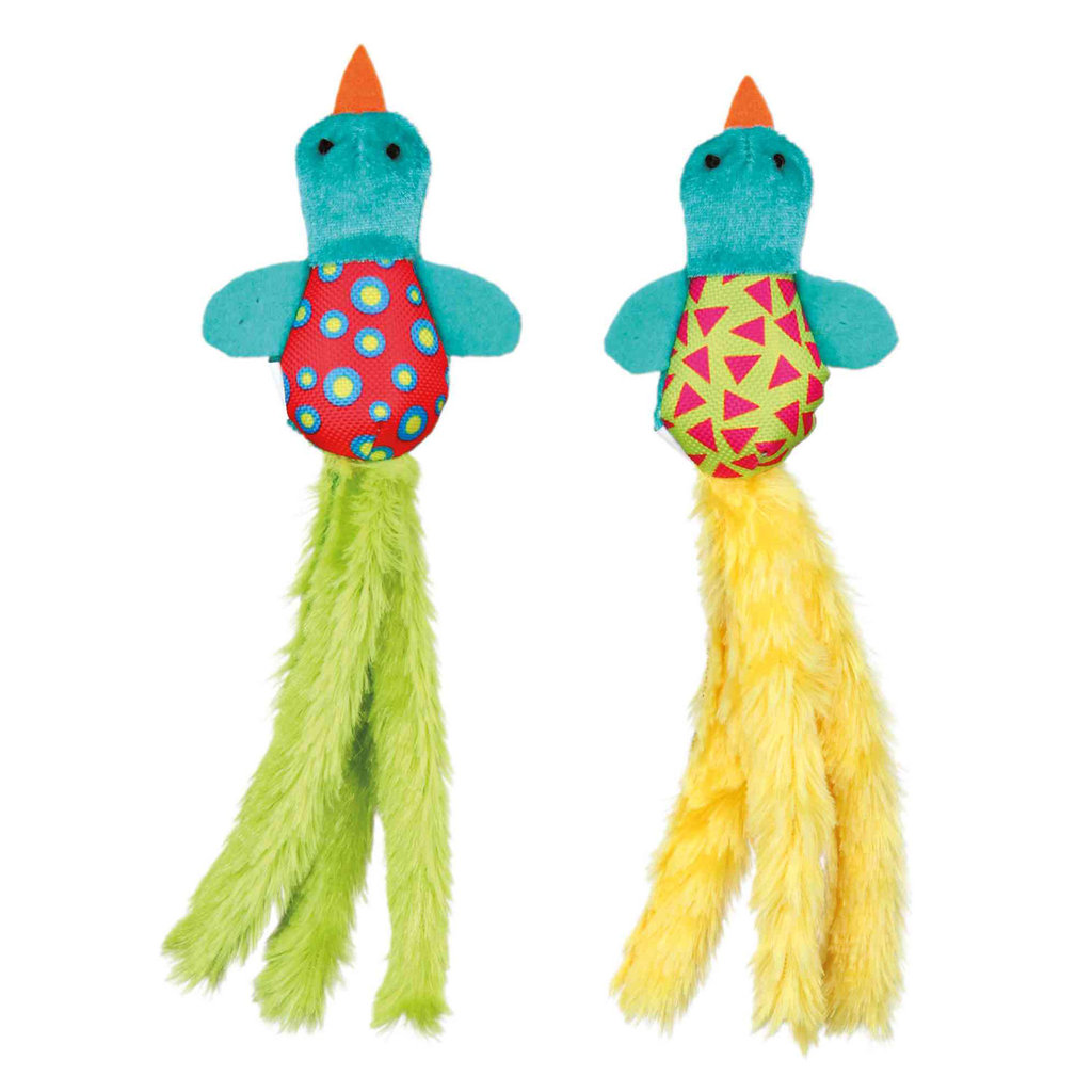 Trixie Sheep On An Elastic Band Plush Cat Toy With Bell 20 Cm