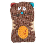 Cojín Gato, Tejido, 15 cm