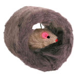 Rollo Juego con ratón peluche, ø8 cm