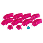 Cat Toy Flashing Ball Race, plastic, 65 × 31 cm, pink