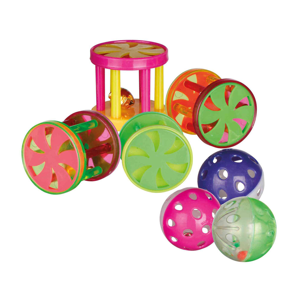 60 balls and rolls with bell, ø 4.5 cm