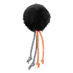 Set de Pelotas Peluche con Cascabel y Cuerda, ø4 cm