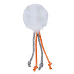 100 plush balls with bell, ø 4 cm