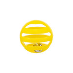 4 Pelotas sonajero, Plástico, ø4 cm, Multicolor
