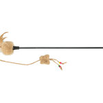 Varita Juego, Mariposa-Pelota, 54 cm, Catnip, Marrón-Beige