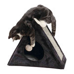 Cueva suave Lera gatitos, 44 × 39 × 25 cm, Antracita