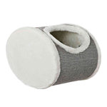 Cuddly cave for wall mounting, 29 cm, white/grey