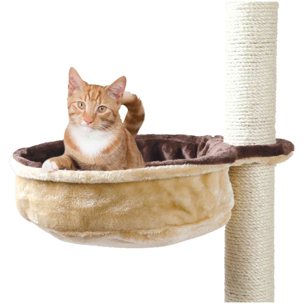 Hamaca para Rascador, ø38 cm, Beige-Marrón