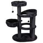 Filippo scratching post, 114 cm, black/anthracite