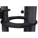 Filippo scratching post, 114 cm, black/anthracite