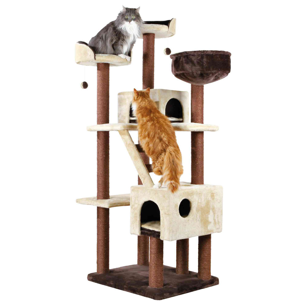 Felicitas scratching post, 190 cm, beige/brown