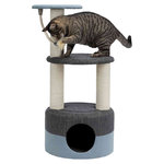Poste Rascador Alejo, 89 cm, Azul-Gris