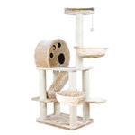 Poste Rascador Allora, 176 cm, Beige