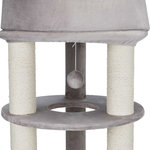 Árbol Rascador Lavinia, 138 cm, Capuchino-Crema