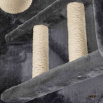 Poste Rascador XXL Tizian, 20–240 cm, Gris