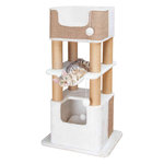 Poste Rascador Lucano, 110 cm, Blanco