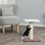 Poste Rascador Carlotta, 49 cm, Beige-Vino tinto
