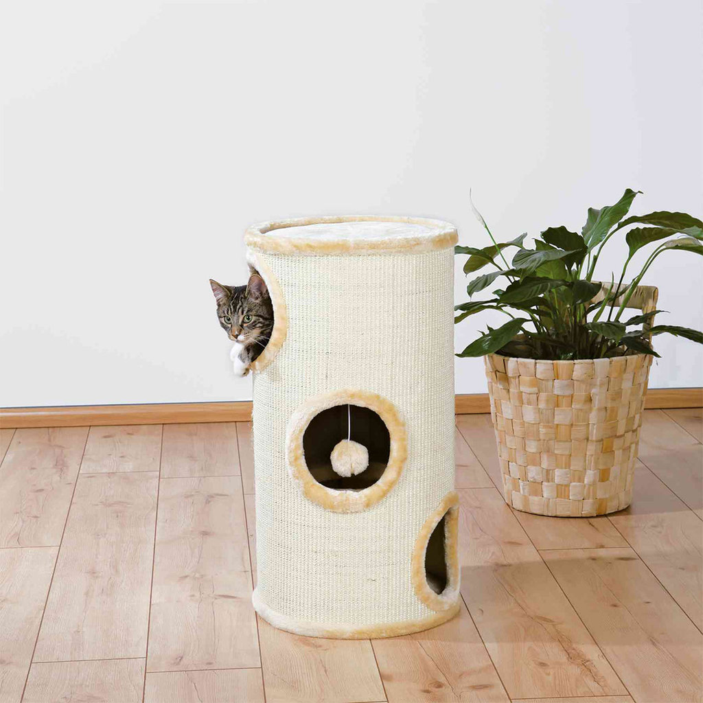 Samuel Cat Tower, 70 cm, natural/beige