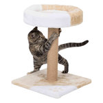 Poste Rascador Tarifa, 52 cm, Beige-Blanco