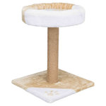 Poste Rascador Tarifa, 52 cm, Beige-Blanco