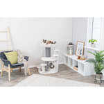 Emil scratching post, 96 cm, light grey