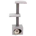 Poste Rascador Galeno, 109 cm, Gris
