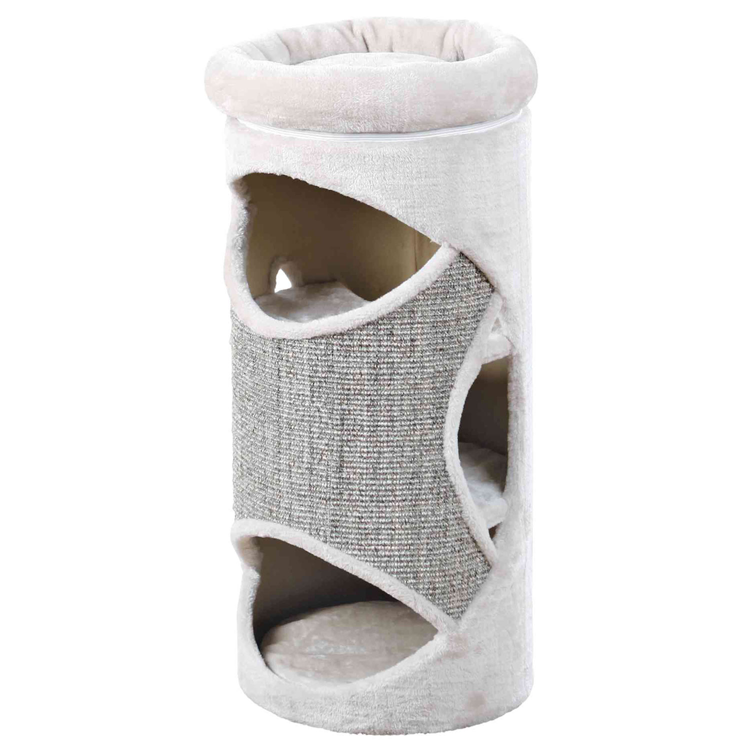 Gracia Cat Tower 85 cm light grey mottled grey TRIXIE