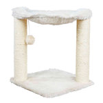 Poste Rascador Baza, 50 cm, Crema