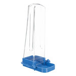 Water bottle, angular, 100 ml/13 cm