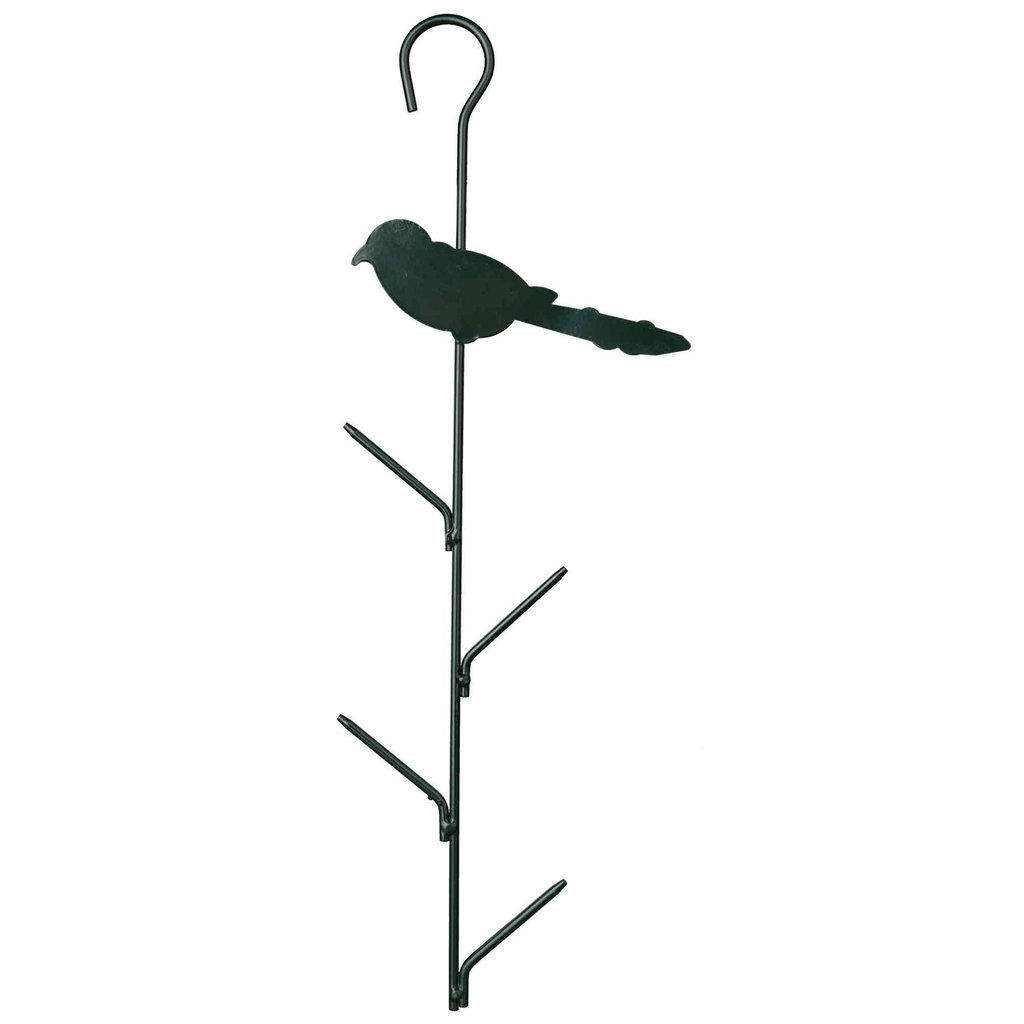 Fat ball feeder, 9 × 40 cm, dark green