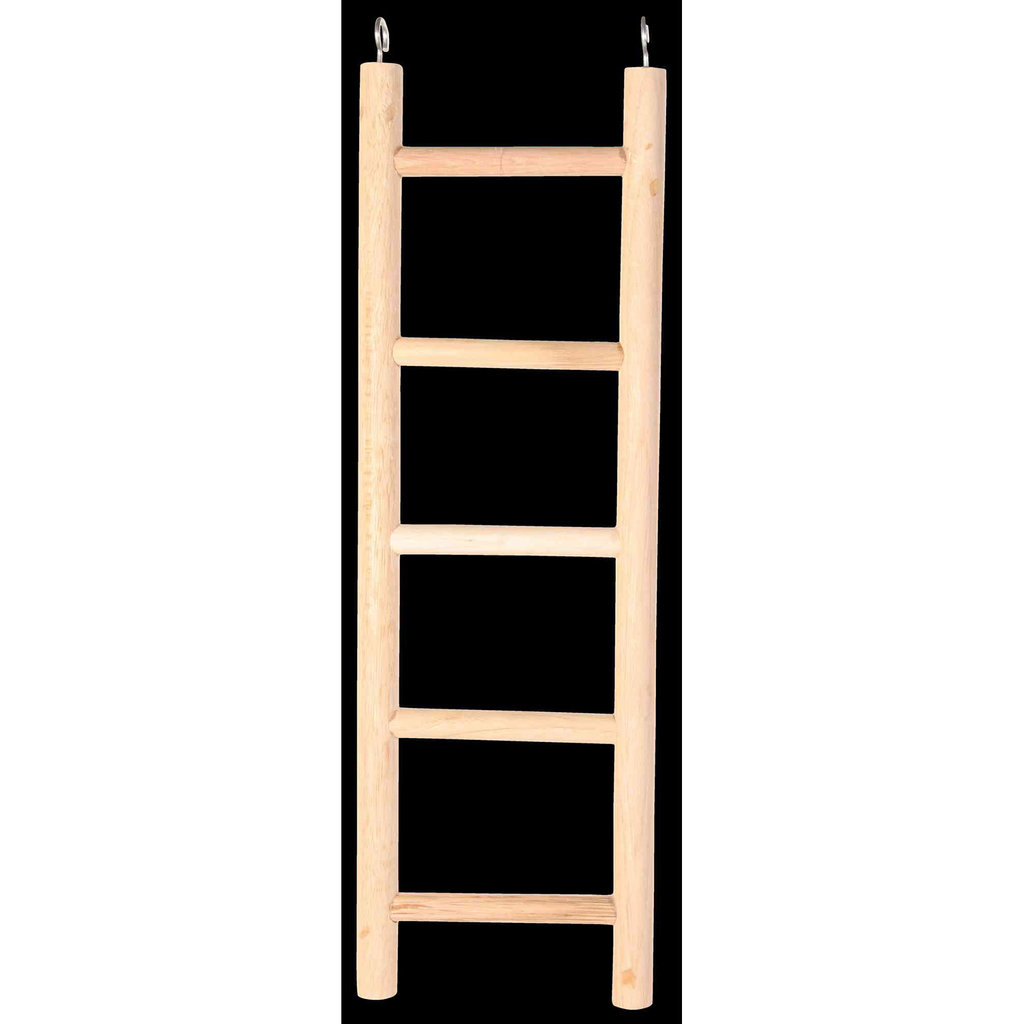 Escalera Loros, Madera, 5 peldaños, 45 cm
